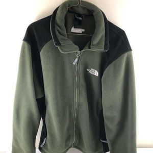 The North Face Green Fleece Jacket